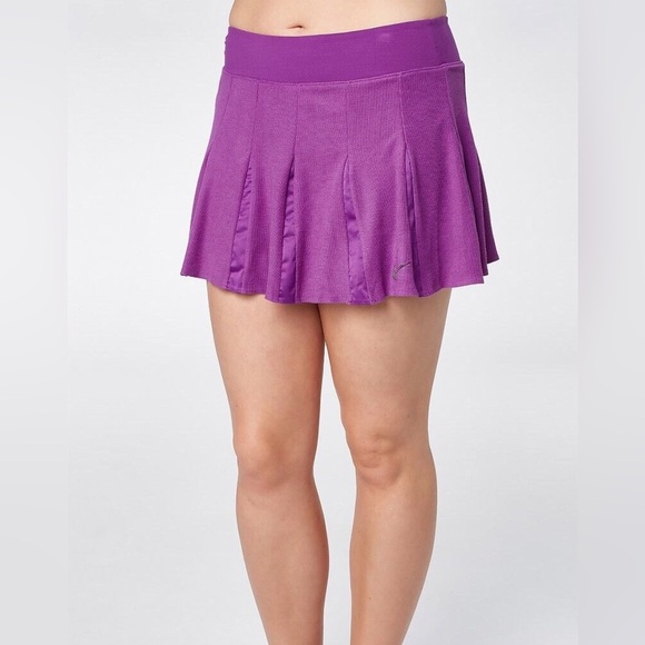 Nike Maria Sharapova Pleated Tennis Skirt Skort in Purple - Picture 1 of 8